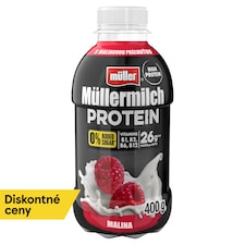 Müller Müllermilch Protein Milk Drink with Raspberry Taste 400 g