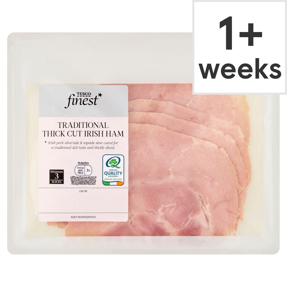 Tesco Finest Thick Cut Traditional Irish Ham 140g