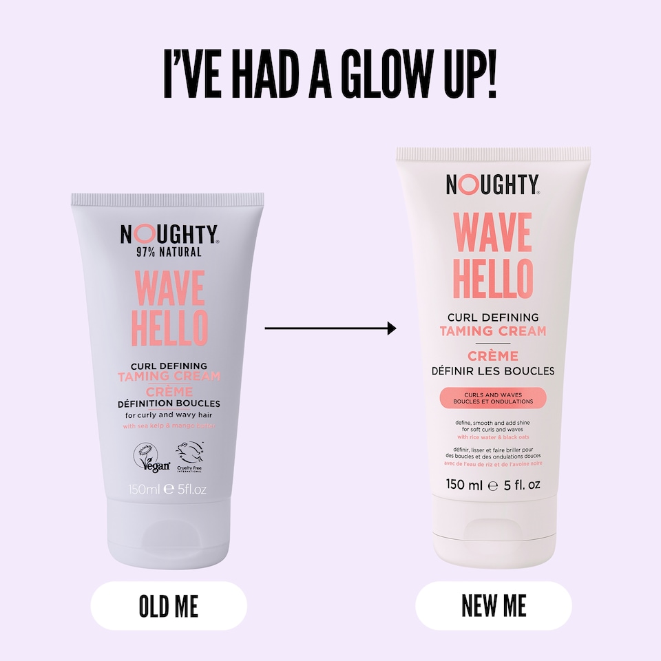 image 1 of Noughty Wave Curl Defining Taming Cream 150Ml