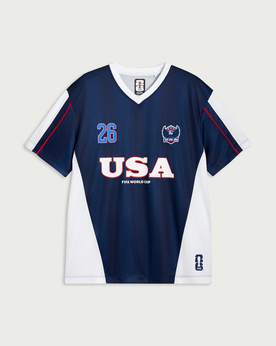 image 1 of USA Fifa World Cup T-shirt in White