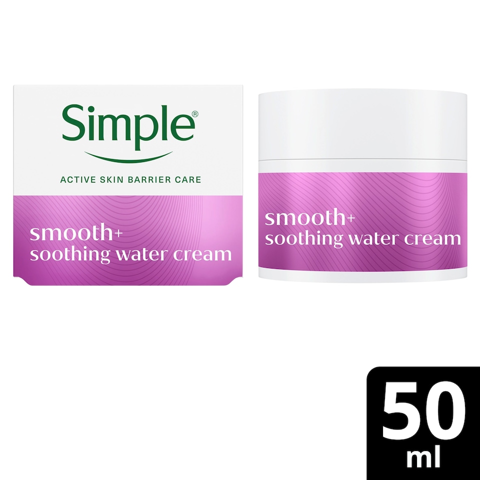 image 1 of Simple Soothing Water Face Cream 50ml