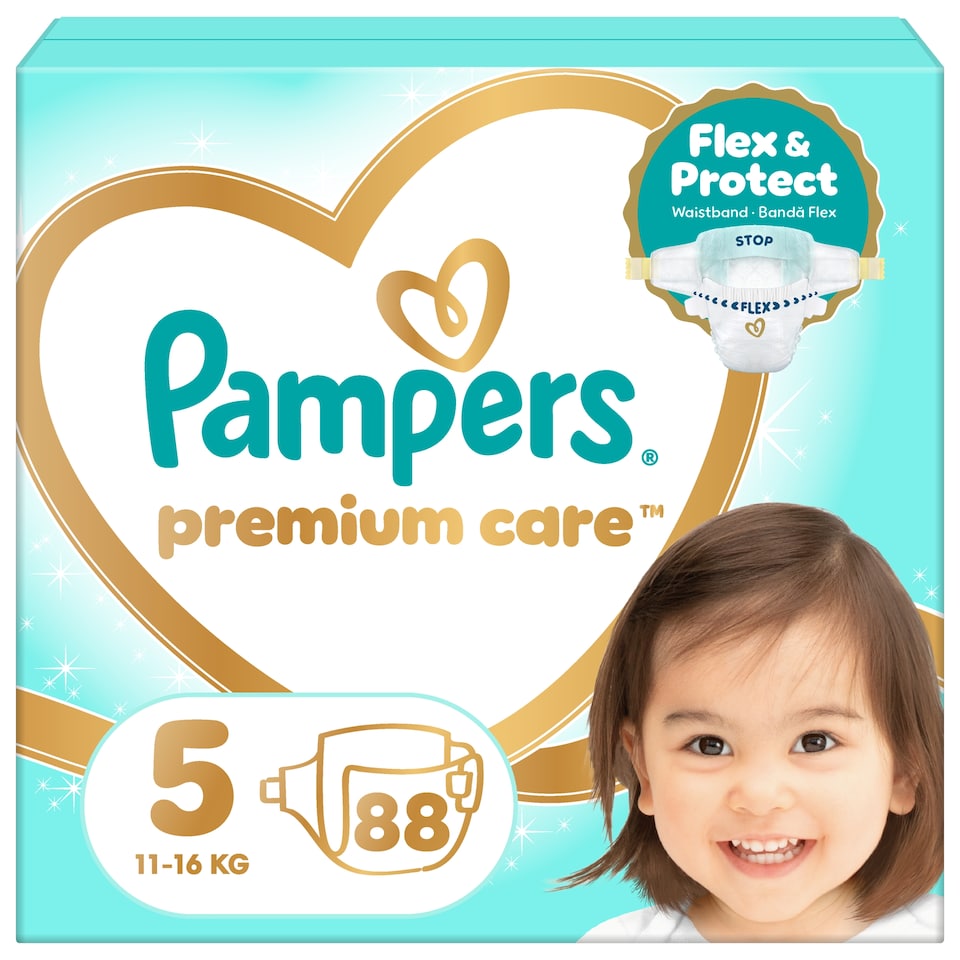 Pampers Premium Care Pelenka, Méret: 5, 88 db, 11kg-16kg  1. kép