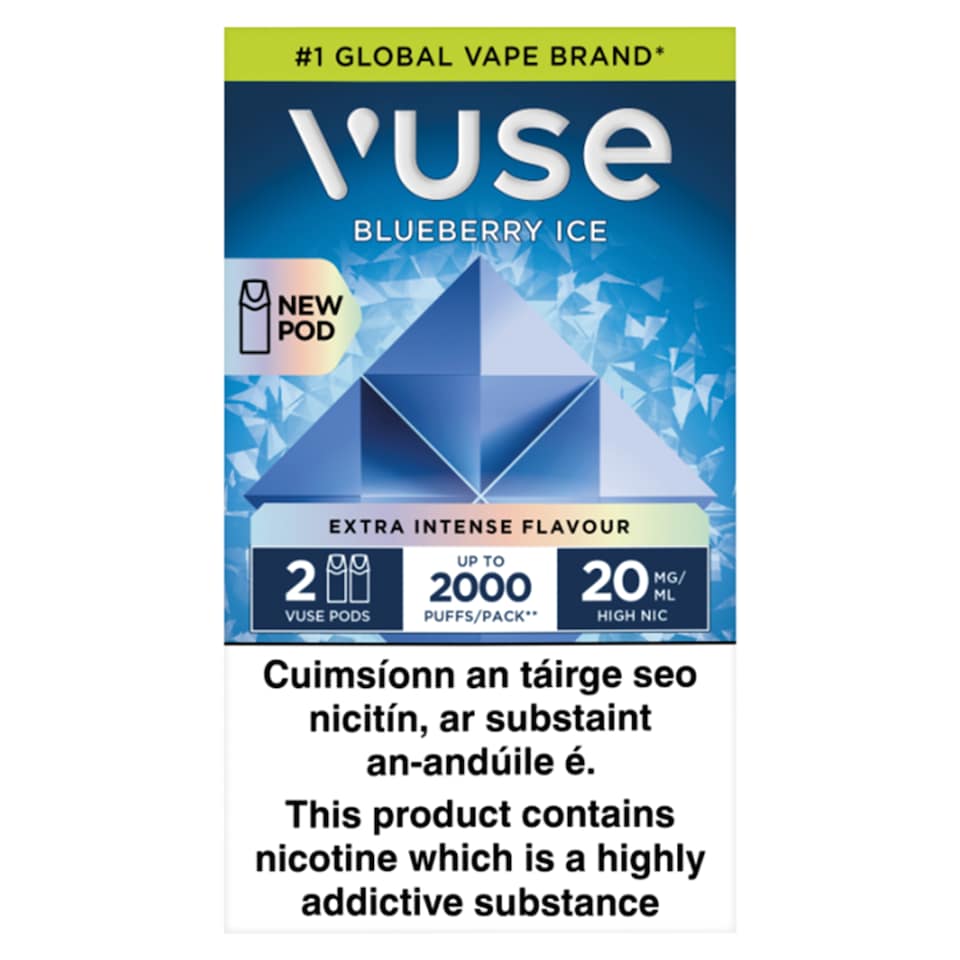 Vuse Pods Blueberry Ice 20mg/ml 2 pack
