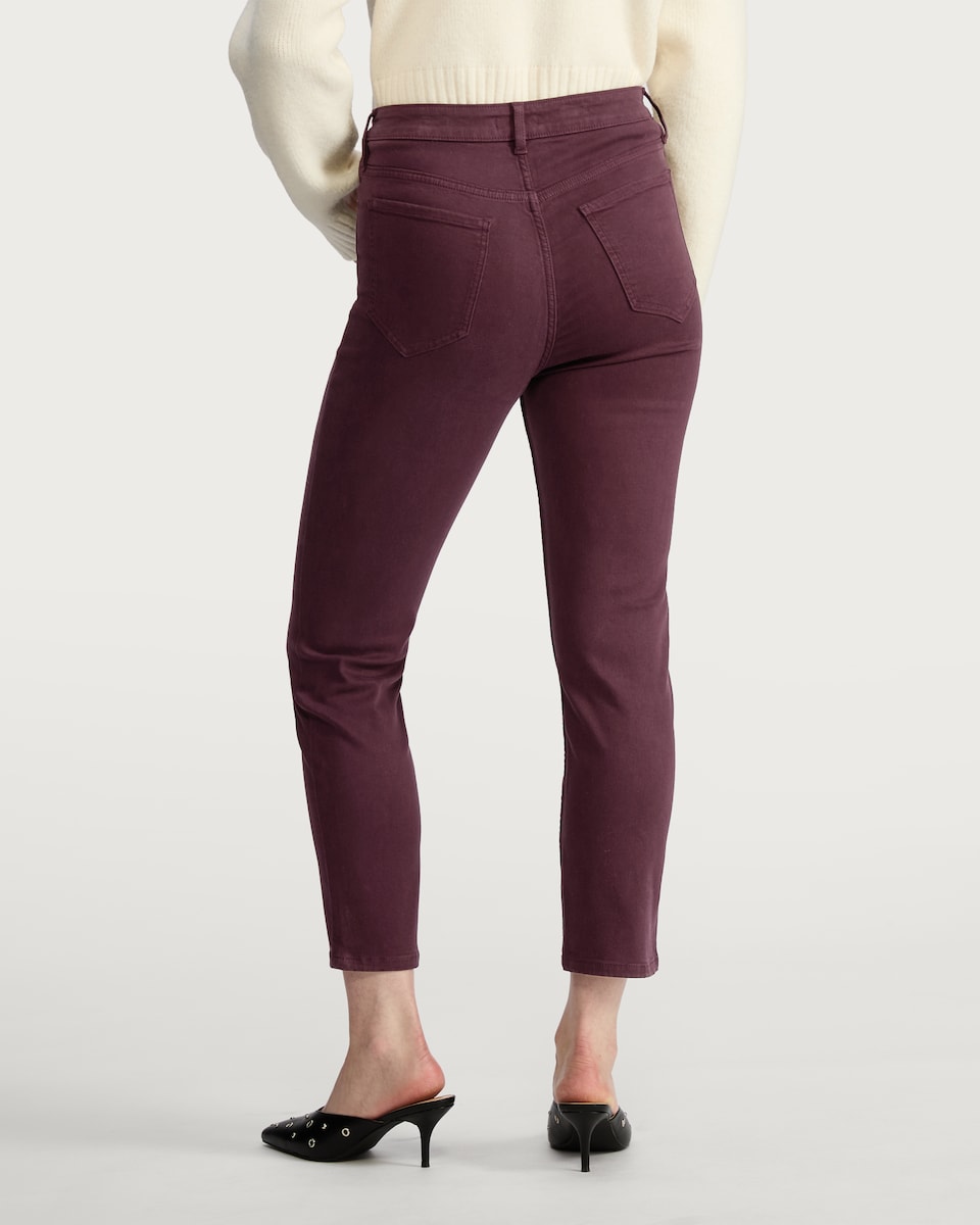 image 1 of F&F Slim Fit Jeans in Purple