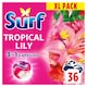 image 1 of Surf 3 in 1 Tropical Lily Laundry Detergent Capsules 36 Washes 622.8g