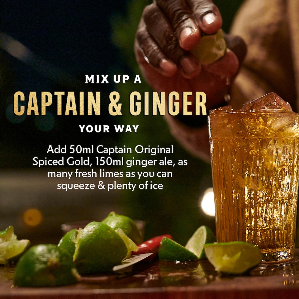 image 1 of Captain Morgan Original Spiced Gold 35Cl