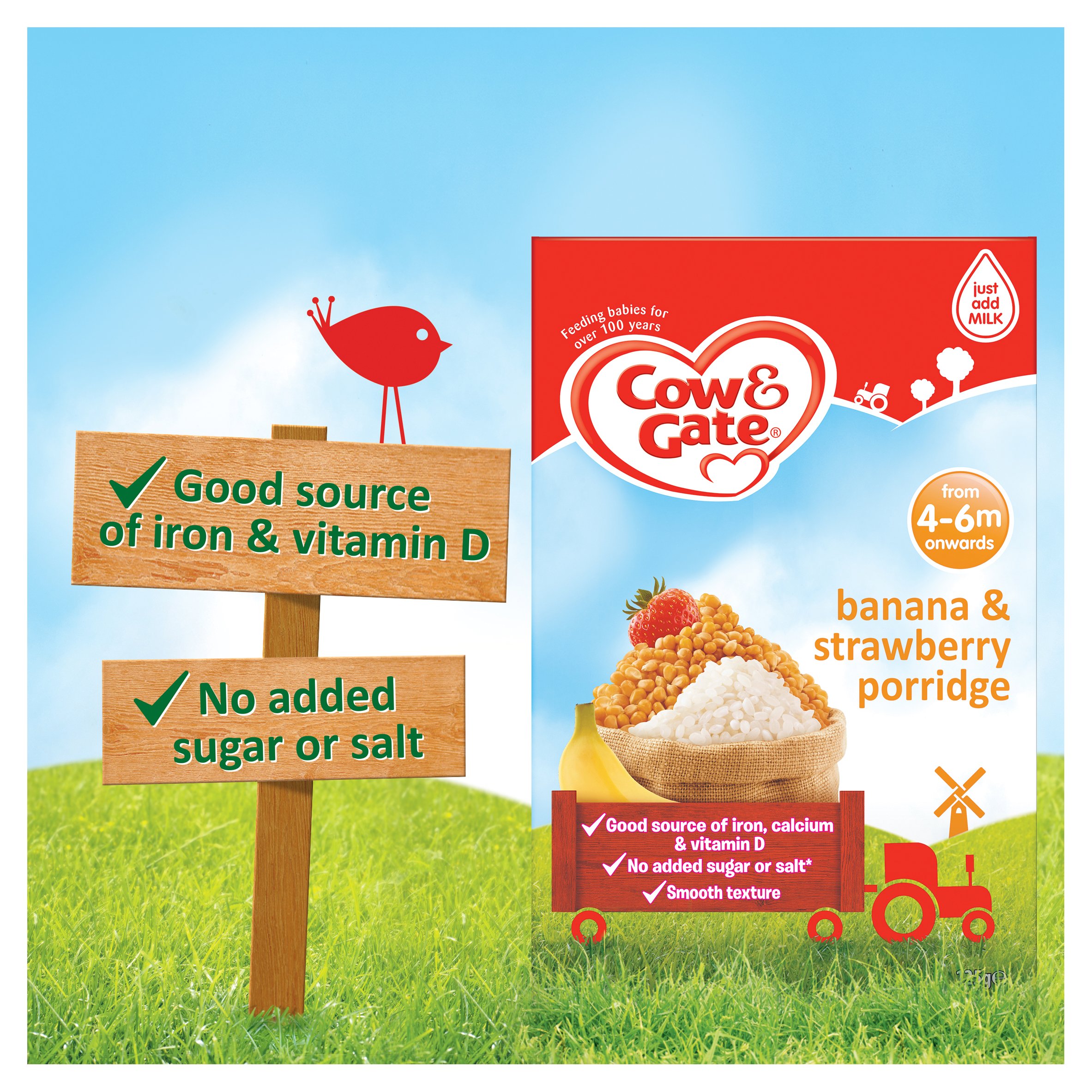 cow and gate porridge tesco