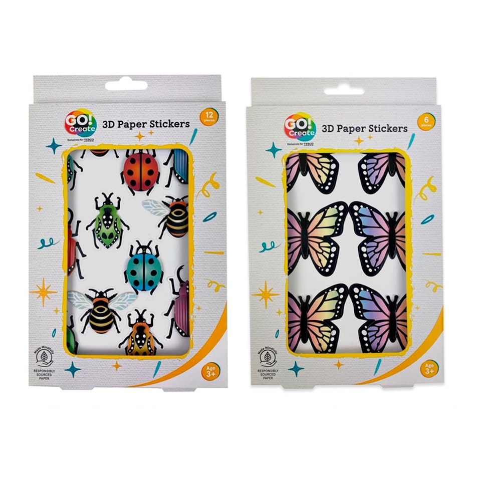 Go Create Paper Sticker Assorted