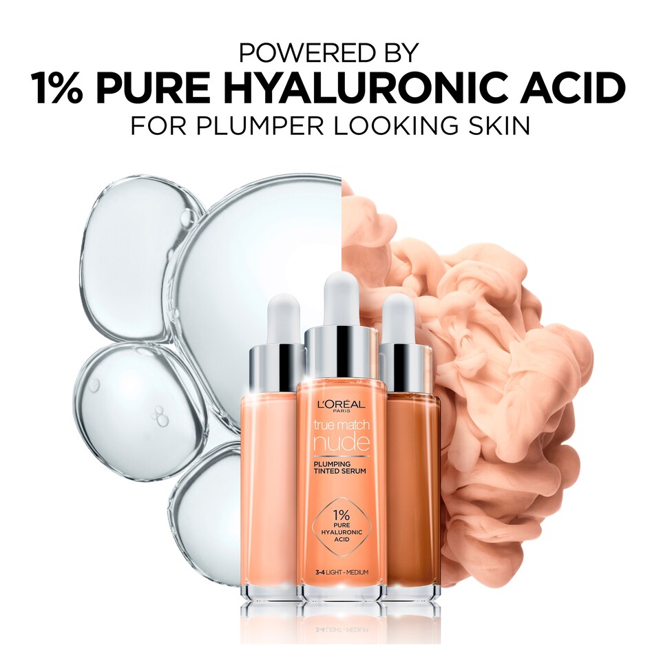image 1 of L'Oreal Paris True Match Tinted Serum Light 2-3 30Ml