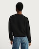 image 4 of F&F Textured Knit Button Front Cardigan in Black
