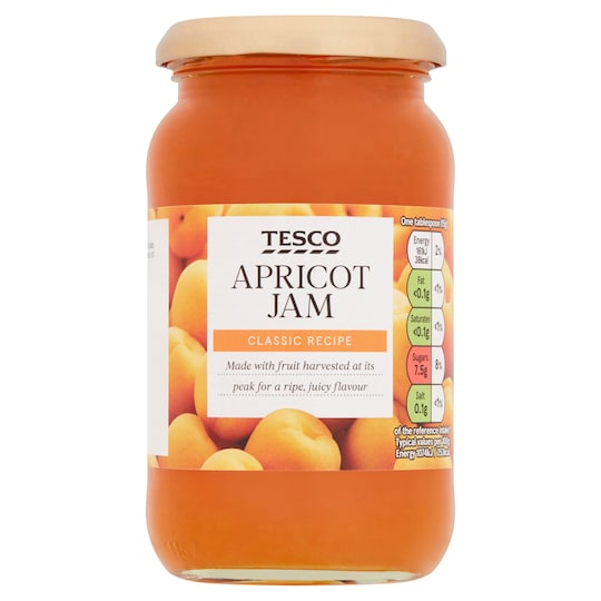 Tesco Apricot Jam 454G Tesco Groceries