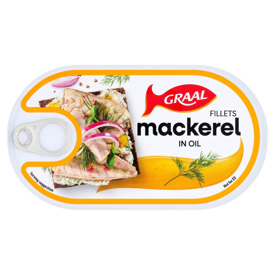Graal Mackerel Fillets In Oil 170G