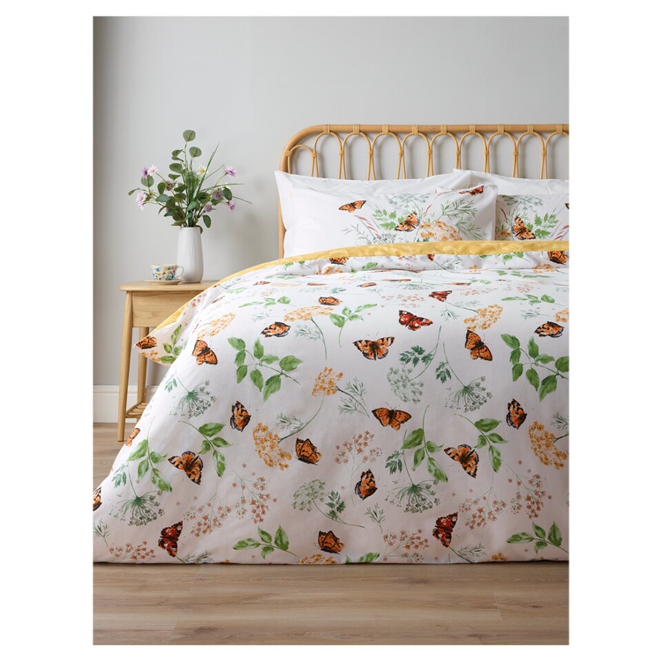 Tesco Wwf Butterfly Duvet Set King Size Tesco Groceries