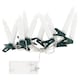 image 2 of Snow Meister SM2680 10 LED Battery Warm White String Light with Clip 1,65 m