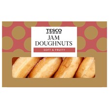 Tesco Jam Doughnuts 4 Pack
