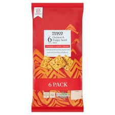 Tesco Quinoa &Poppy Seeds Bite Chorizo &Goat Cheese 6X25g