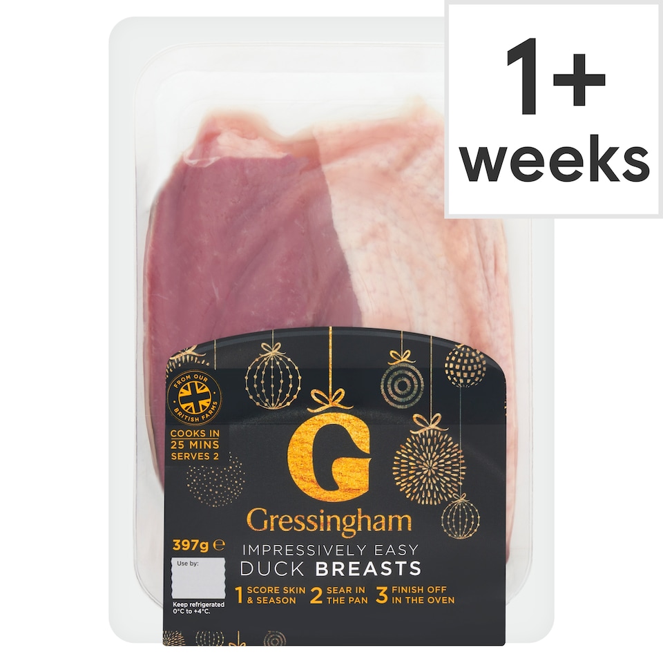 Gressingham Duck Breast Fillets 397G