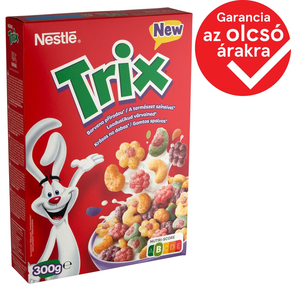 Nestlé Trix Fruit Flavoured Crunchy Cereal with Vitamins and Minerals 300 g