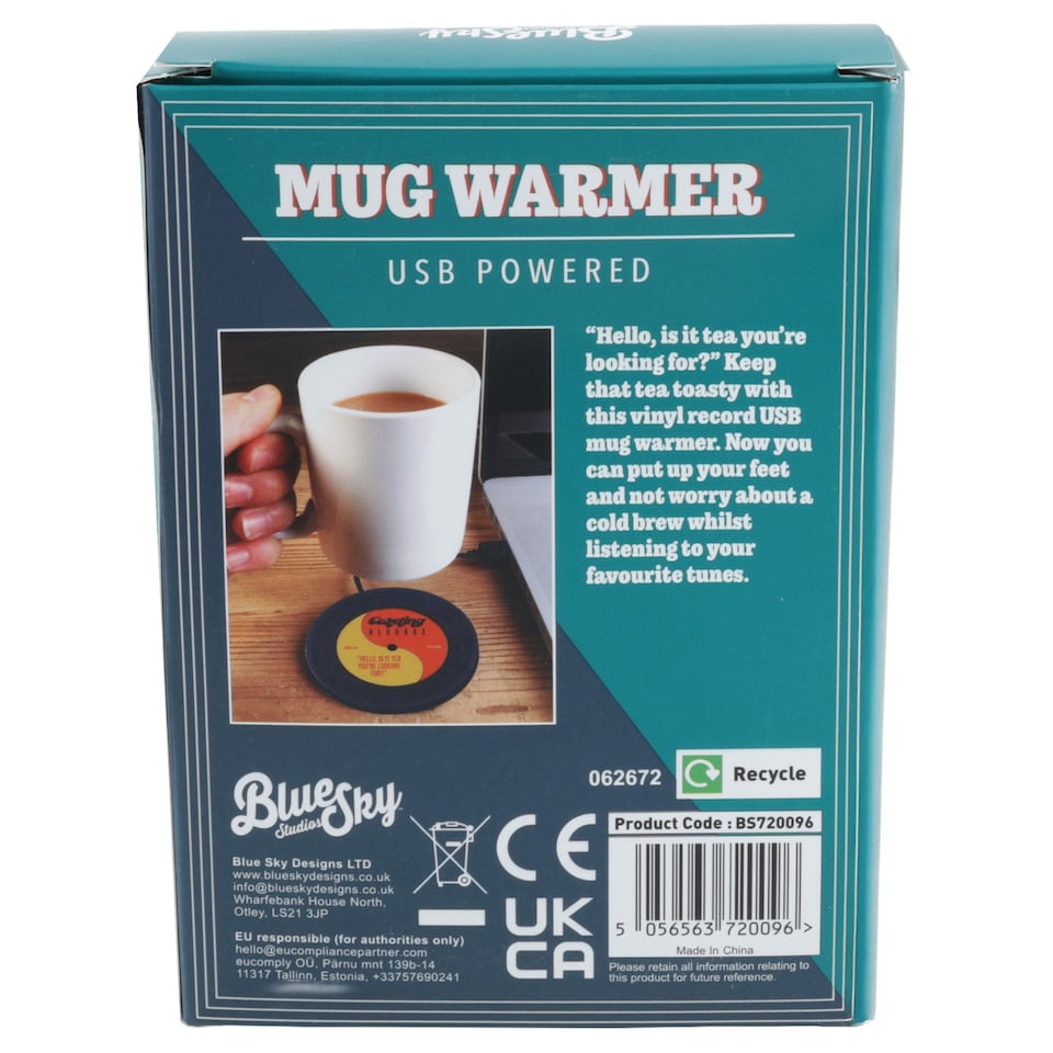 image 1 of Blue Sky Mug Warmer USB Powered