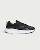 image 1 of F&F Boys Mesh Panel Lace Up Trainers in Black