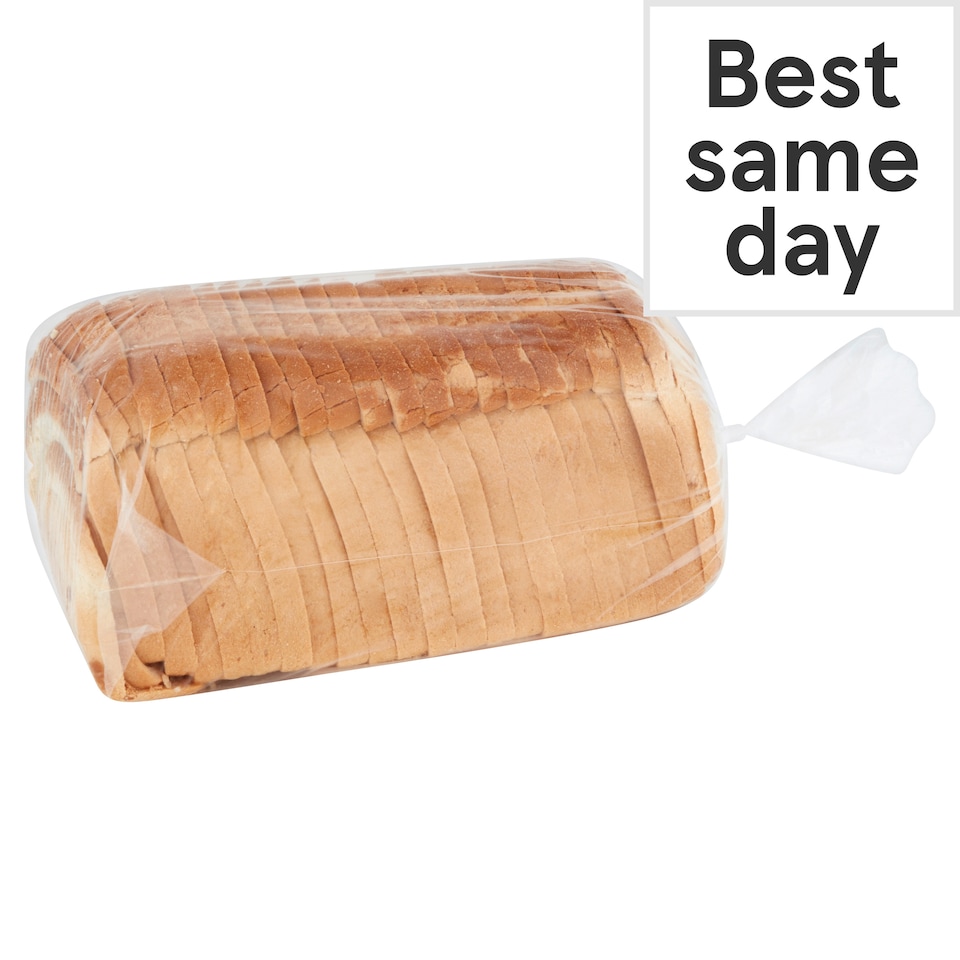 Tesco Crusty White Split Tin Sliced Bread 800G