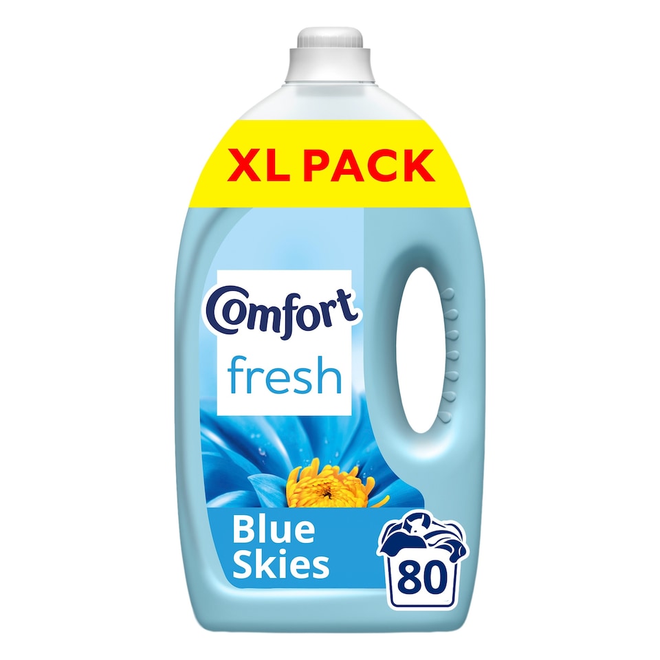 image 1 of Comfort Fabric Conditioner Blue Skies 80 Washes 2400ml
