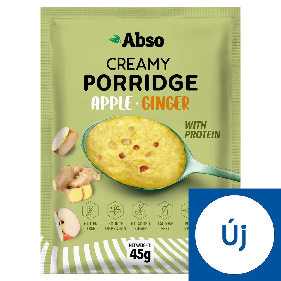 Abso krémes rizskása almával és gyömbérrel, édesítőszerrel 45 g