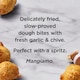 image 3 of Crosta Mollica Pizzelle Dough Bites – Garlic & Chive 180g