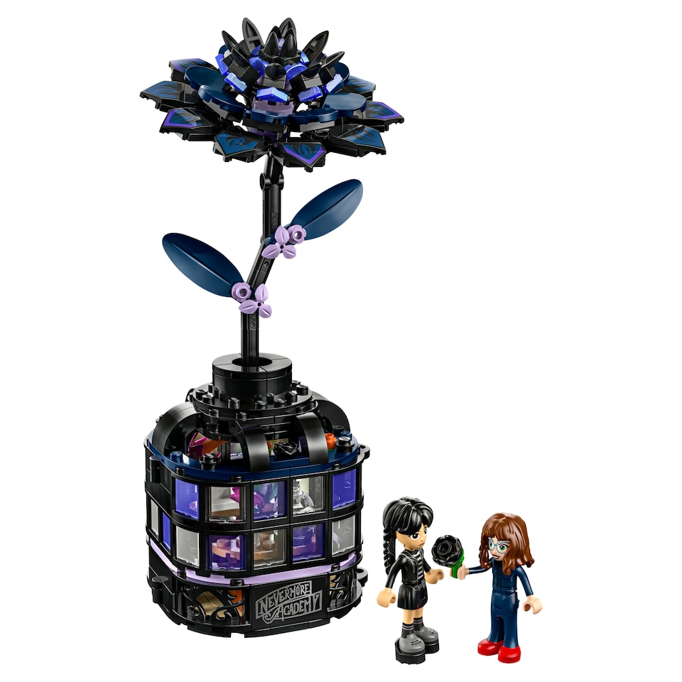 image 1 of LEGO Wednesday 76784 Black Dahlia Flower