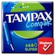 image 1 of Tampax Compak Super Tampons With Applicator X16