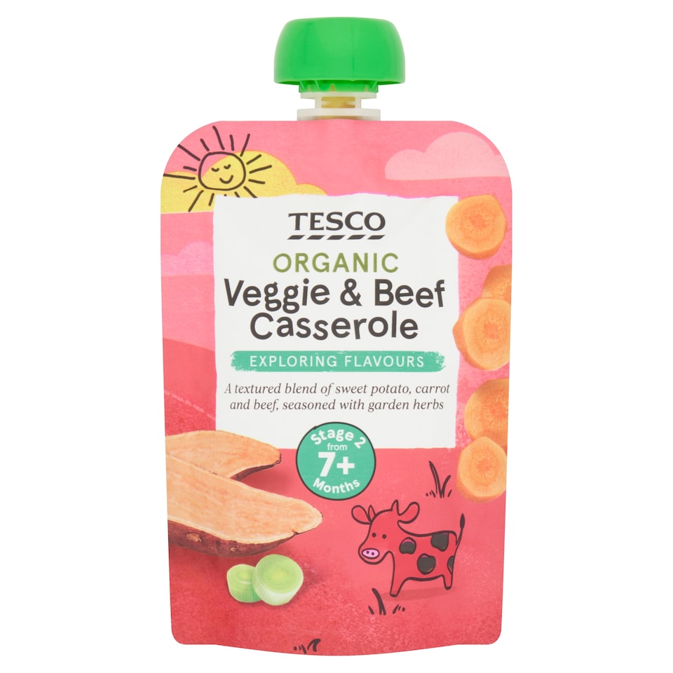 Tesco Veggie & Beef Casserole Pouch 130g