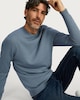 image 1 of F&F Pure Cotton Fine Knit Jumper in Blue