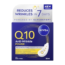 NIVEA Q10 Power Anti-Wrinkle Night Cream Moisturiser 50ml
