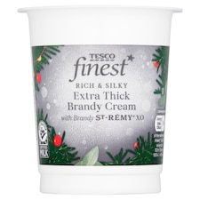 Tesco Finest Really Thick Brandy Cream 250ml