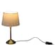 image 1 of F&F Home Brass Classic Metal Table Lamp  
