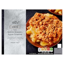 Tesco Finest British Bramley Apple Crumble 250g