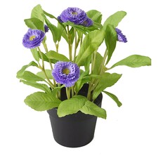Artificial Purple Bellis Flower