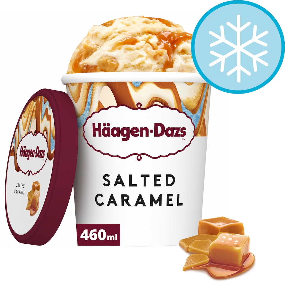 image 1 of Haagen-Dazs Ice Cream - Salted Caramel 460ml