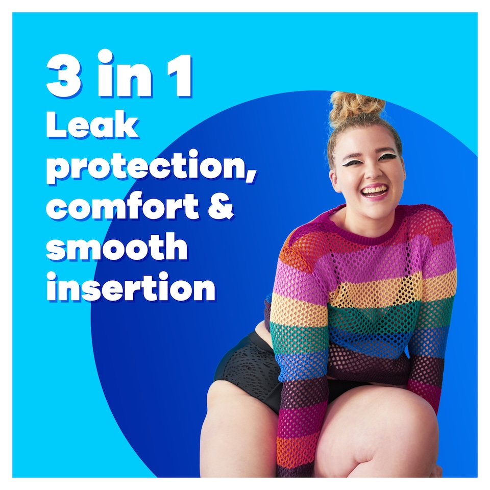 image 1 of Tampax Pearl Compak Super Applicator Tampons 16