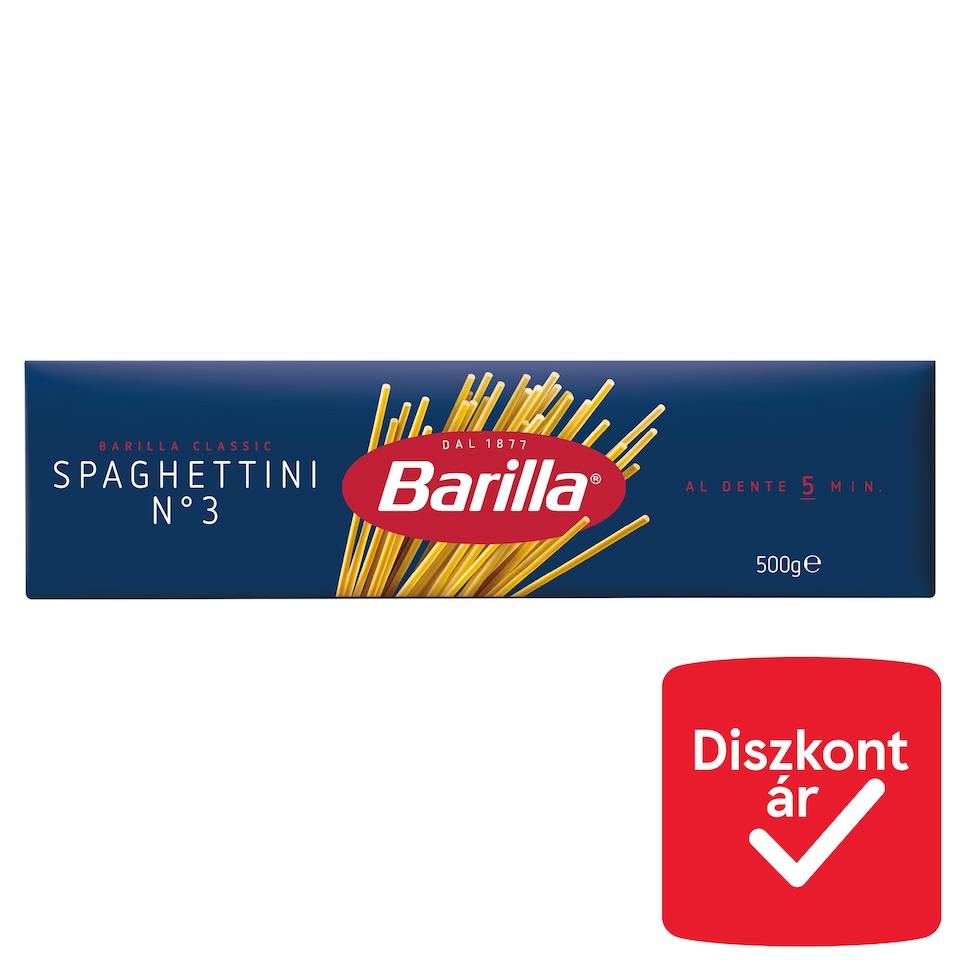 Barilla Spaghettini Durum Wheat Semolina Pasta 500 g