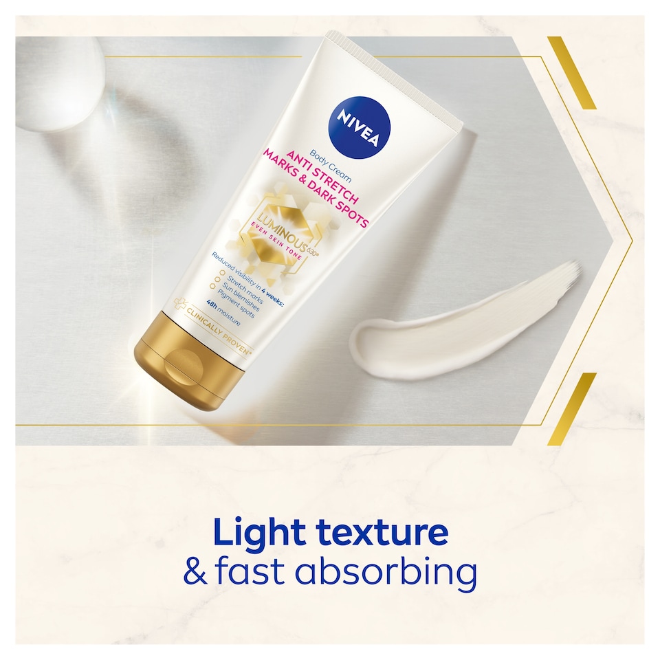 image 1 of NIVEA Luminous 630 Anti Stretch Marks & Dark Spots Body Cream 200ml