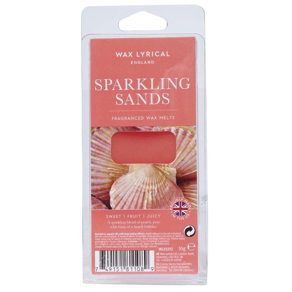 Wax Lyrical England Sparkling Sands Wax Melt 55g