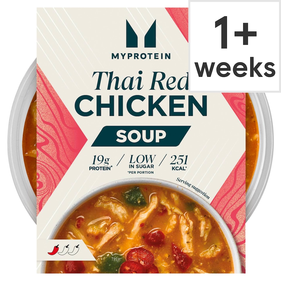 image 1 of Myprotein Thai Red Chicken Soup 375g