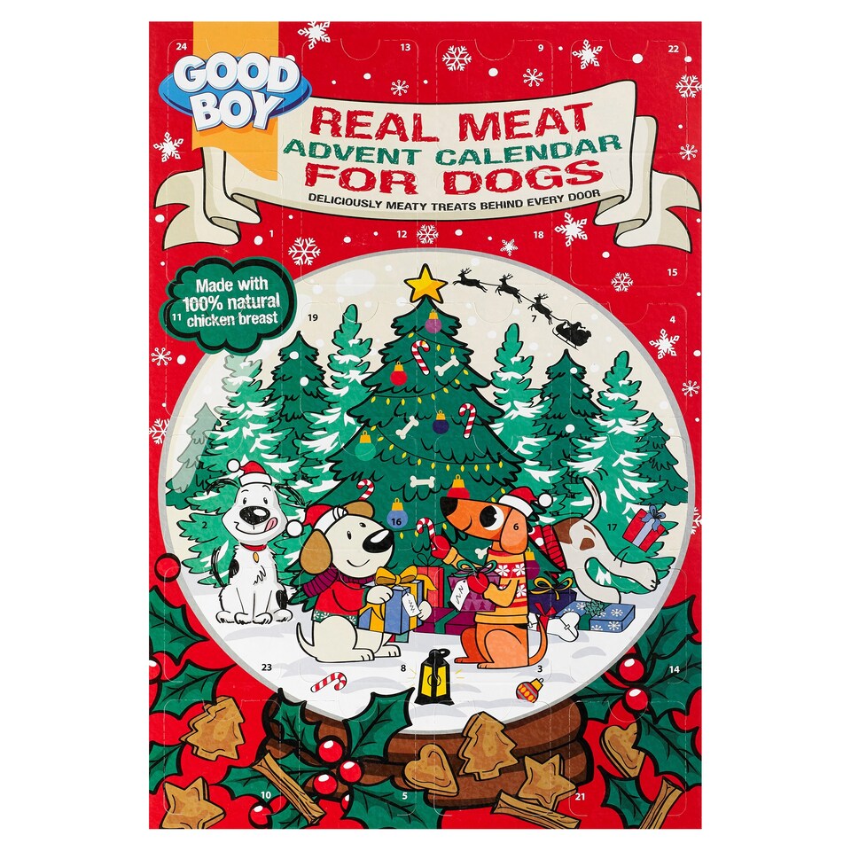 Good Boy Meat Advent Calendar For Dogs 100G