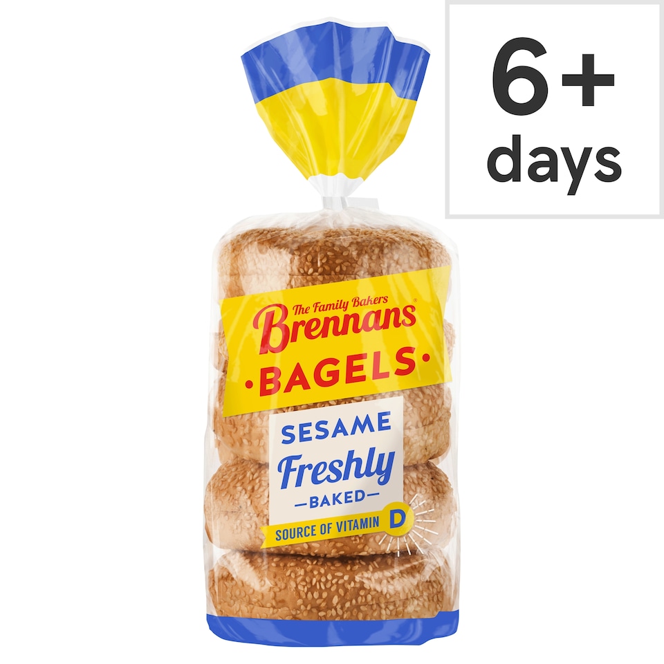 Brennans Sesame Bagel 425g