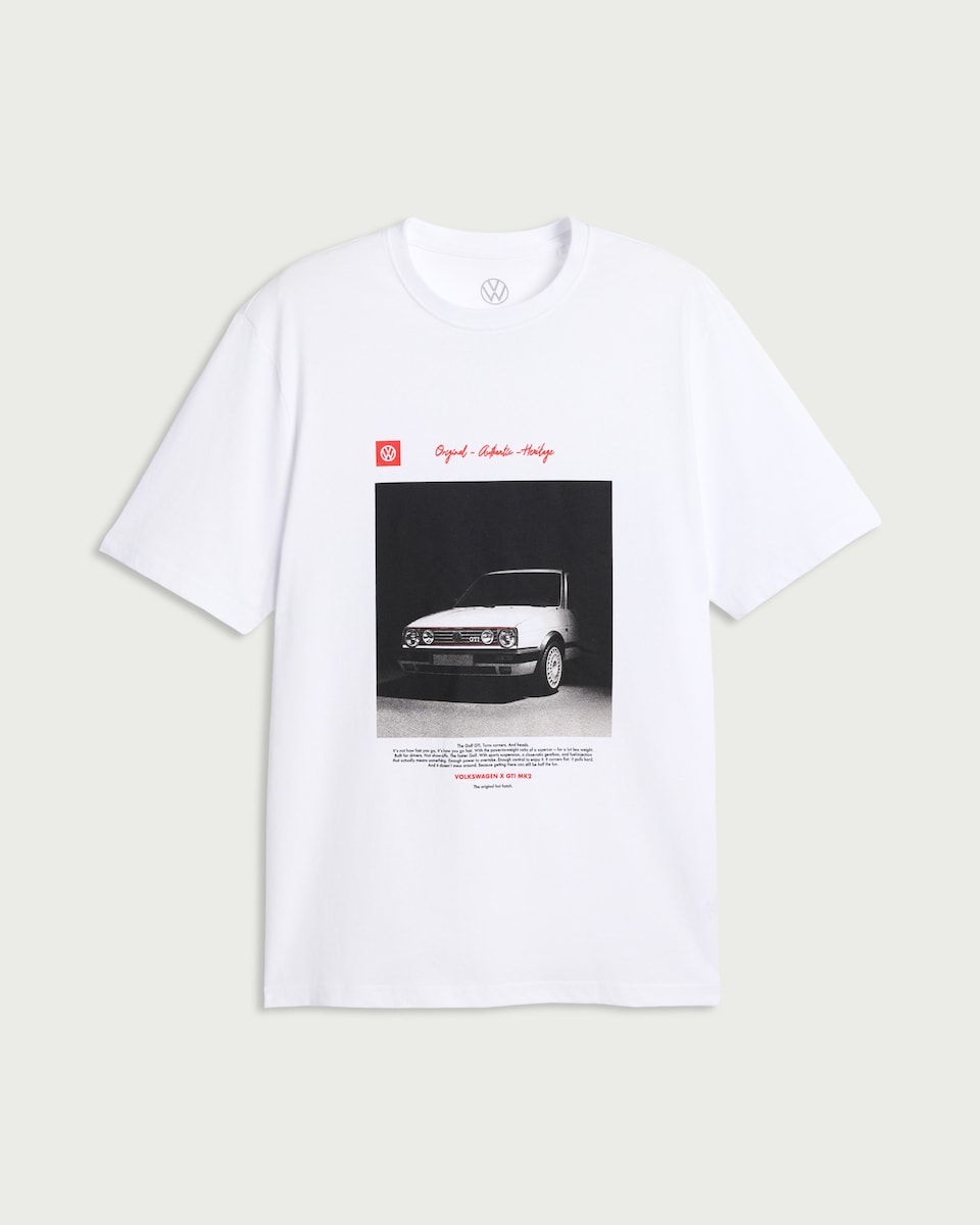 Volkswagen Pure Cotton T-Shirt in White