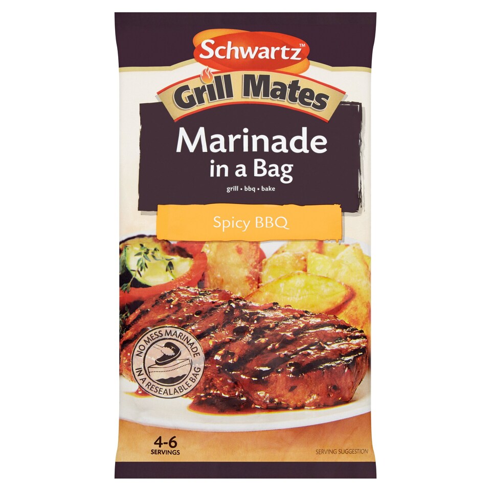 image 1 of Schwartz Grill Mates Marinade Spicy Bbq 200G
