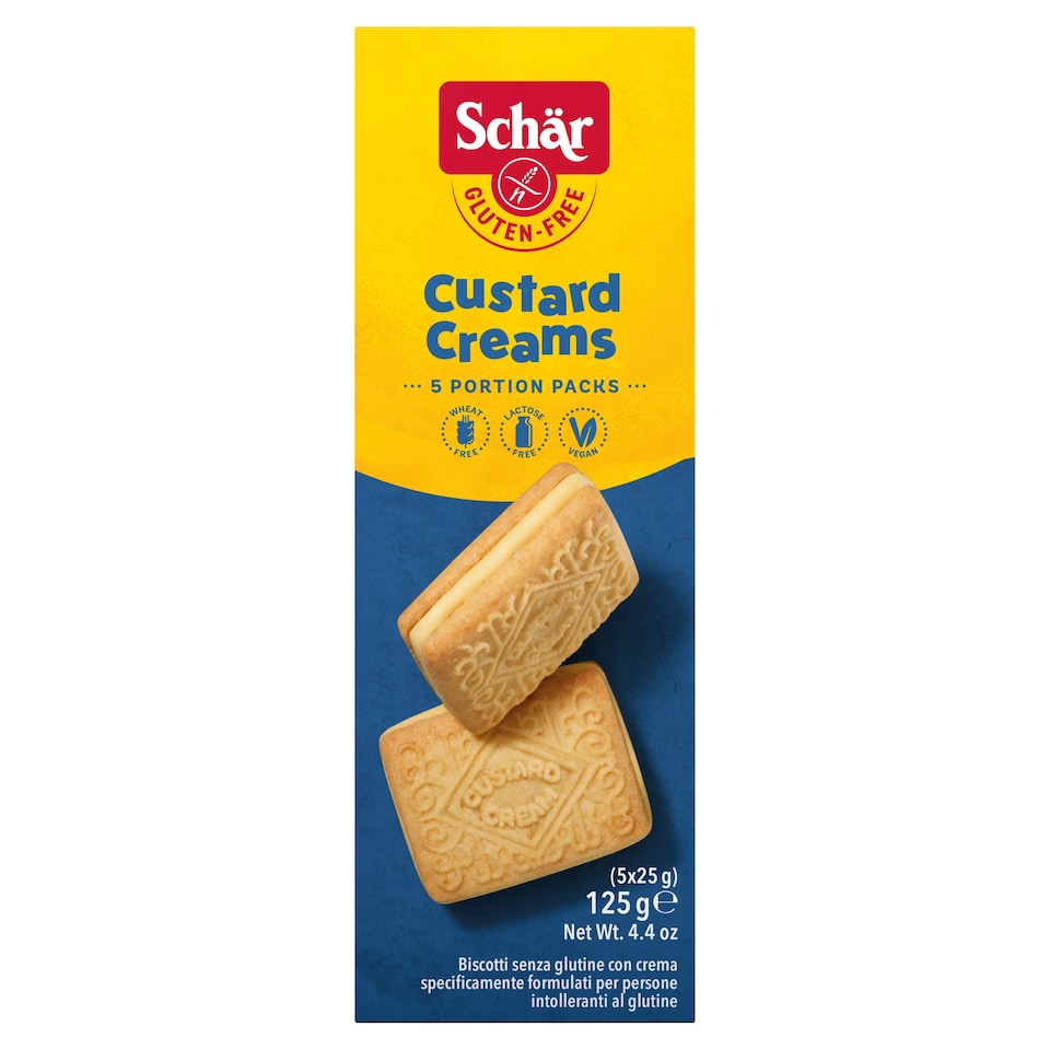 Schar Custard Creams 125G