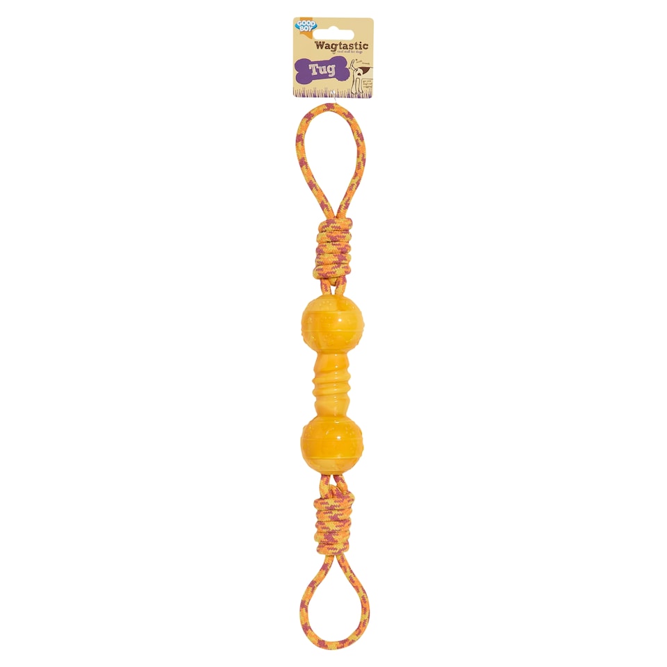 Good Boy Wagtastic Dumbbell Tug Dog Toy