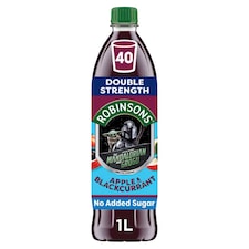 Robinsons Double Strength Apple & Blackcurrant Squash 1L
